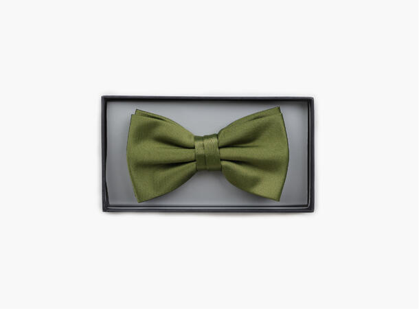 NOHR Palermo Classic Bow Tie Oliven grønn 89 