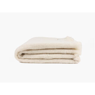 NOHR Sophia Fluffy Mohair Pledd 11 Offwhite