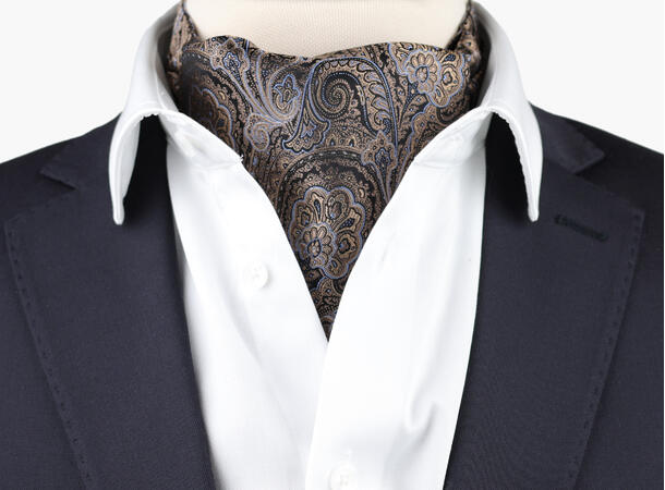 NOHR Theo Silk Ascot Brun 19 