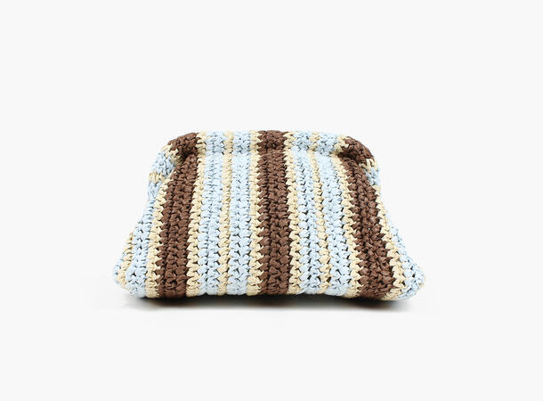 NOHR Wiola Stråclutch Lys blå 71 