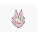 MANZINI Bandana Satengskjerf 70x70 cm Lys Rosa 51