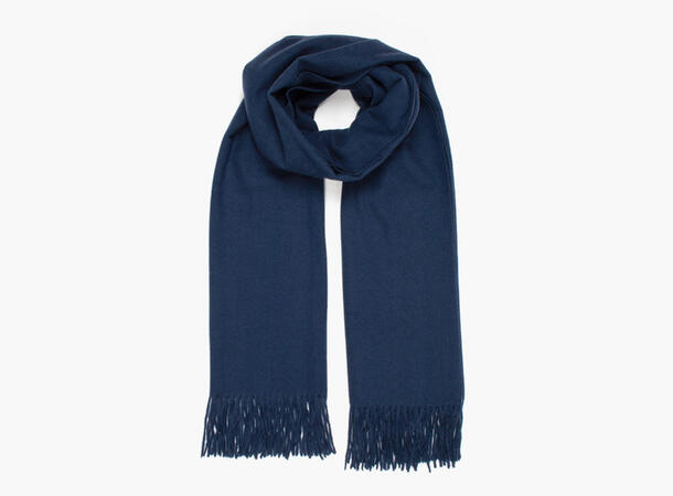 MANZINI Classic Scarf 79 Navy 