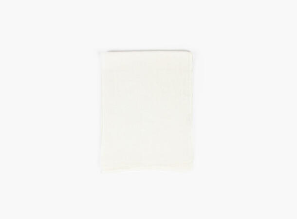 MANZINI Ensfarget Linskjerf 01 White 