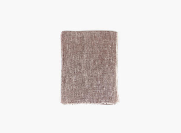 MANZINI Ensfarget Linskjerf 19 Brown 
