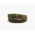 MANZINI Ensfarget Strikkbelte 89 Olive
