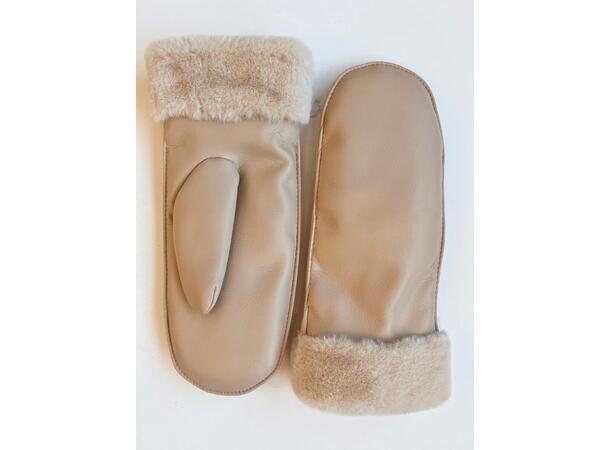 MANZINI Lined Mittens 13 Sand 