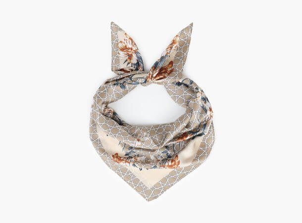 MANZINI Skjerf 90 x 90 cm Offwhite 11 