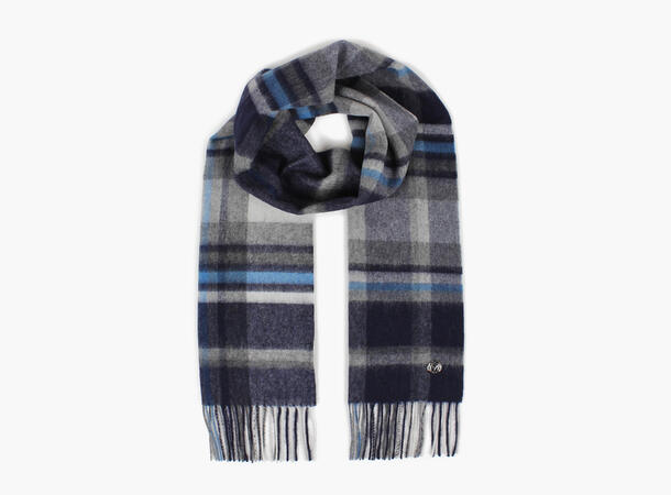 MONTECRISTO 100% Wool Scarf 79 Navy 