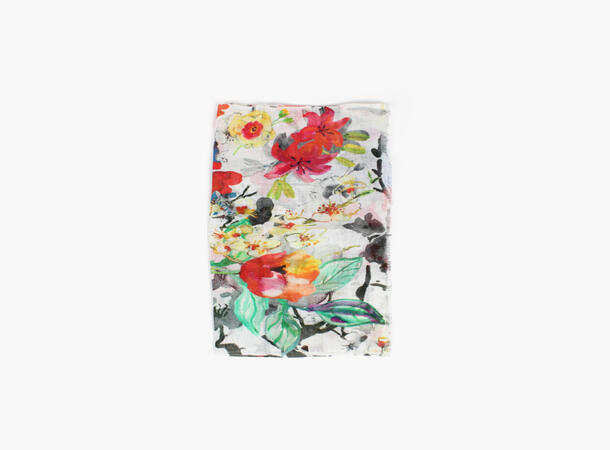 MONTECRISTO 100 % linnen scarf 50x180 cm 45 Red 