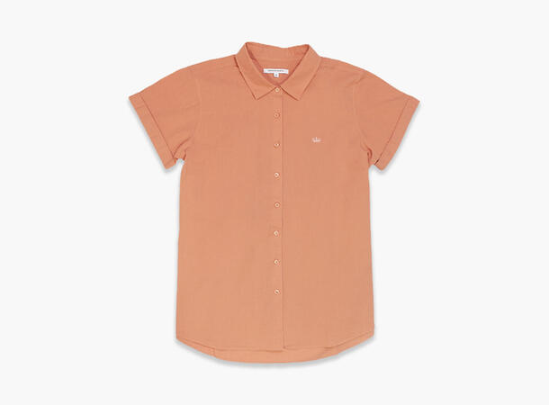 MONTECRISTO Linen S/S Shirt 51 Lt pink 40 