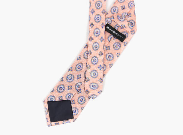Montecristo Zeppo Trykt Silkeslips 45 Red 