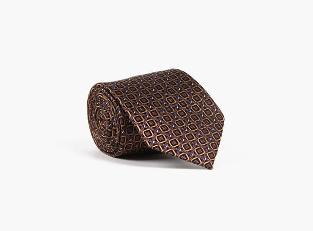 Montecristo woven tie 7,6 cm Brun 19 