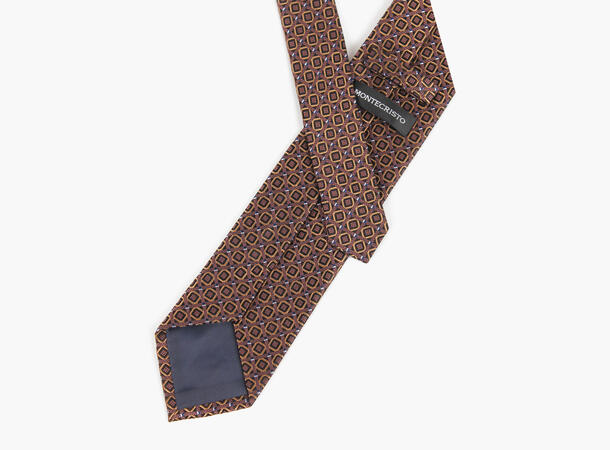 Montecristo woven tie 7,6 cm Brun 19 