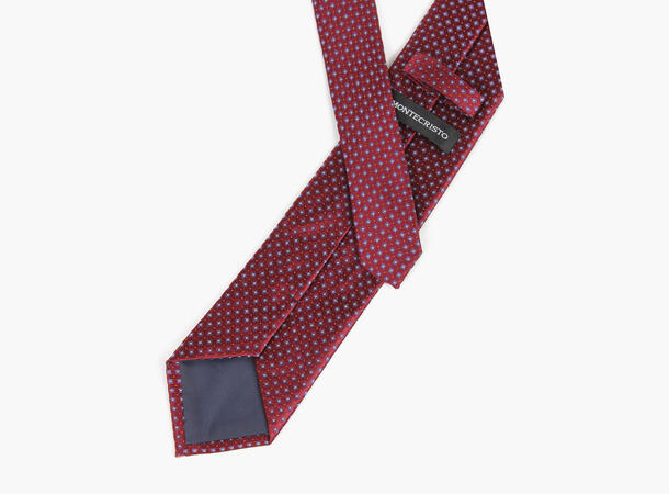 Montecristo woven tie 7,6 cm Burgund 49 