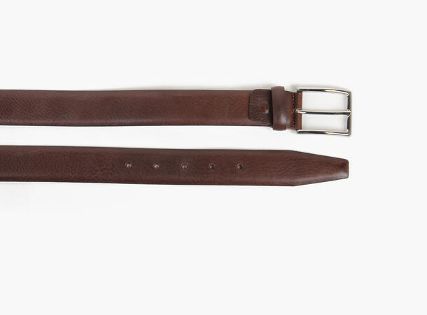 NOHR 100% leatherbelt 3,5 cm 95 cm 