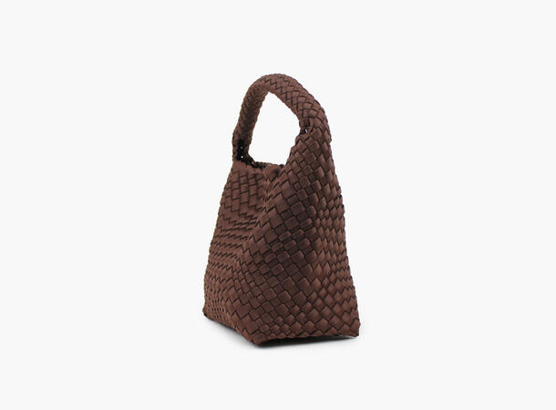 NOHR Annabel Neoprene Bucket Bag Small Mørk brun 19 
