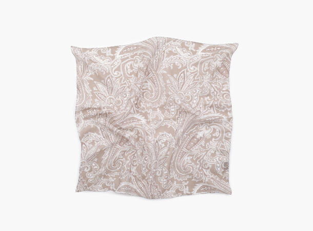 NOHR Axel Skjerf Silke Bomull 53 x 53 cm Beige 15 