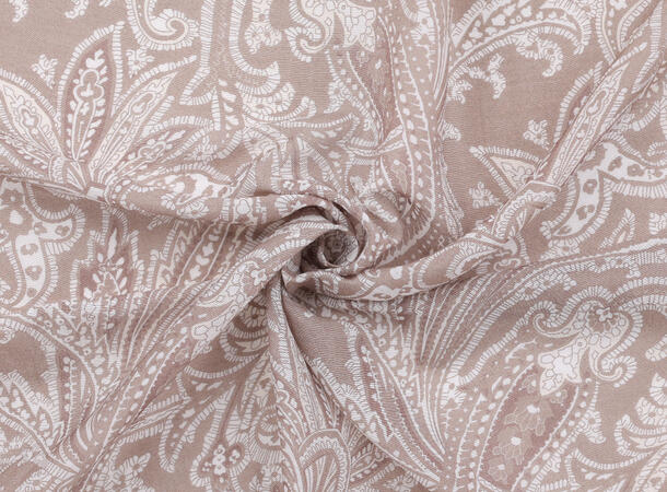 NOHR Axel Skjerf Silke Bomull 53 x 53 cm Beige 15 