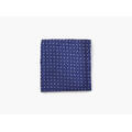 NOHR Carlos Polkadot Silk Pocket Square Mørk blå 77