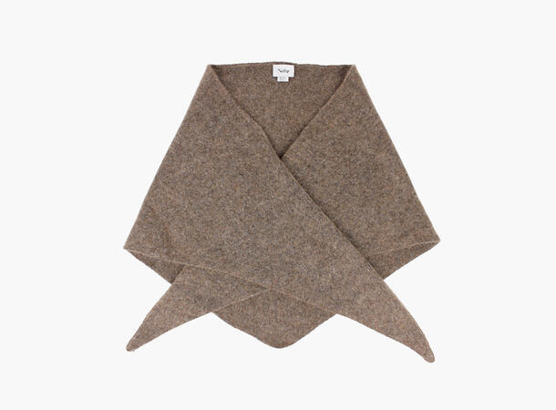 NOHR Gabriella Wool Mohair Triangle L 16 Tan Melange 