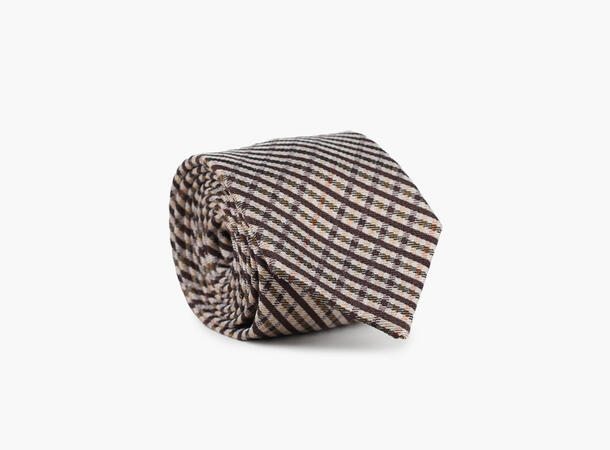 NOHR Halvard Tie 7,6 cm Beige 15 