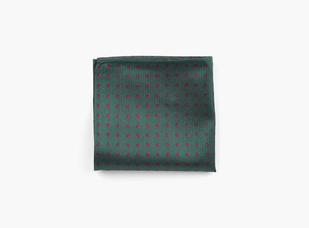 NOHR Levi Silk Pocket Square Grønn 85 