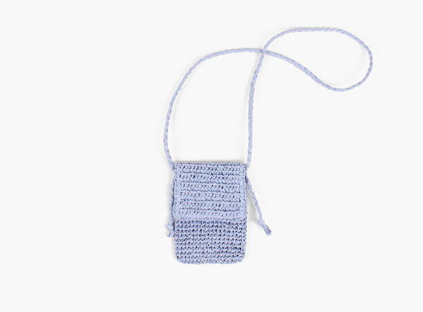 NOHR Maud Mobilveske i Strå Lys blå 71 