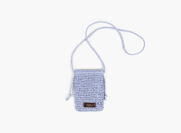 NOHR Maud Mobilveske i Strå Lys blå 71 