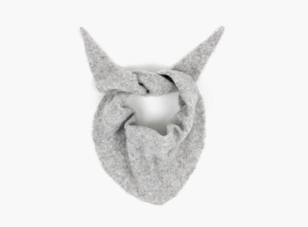 NOHR Mohair Triangel Skjerf 05 Grey melange 