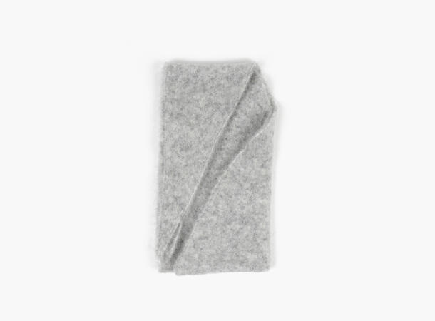 NOHR Mohair Triangel Skjerf 05 Grey melange 