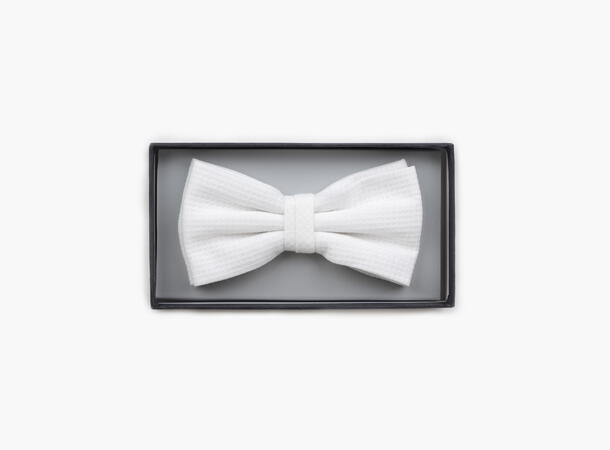 NOHR Napoli Bow Tie Hvit 01 