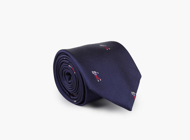 NOHR Samuel Golf Tie Marine blå 79 