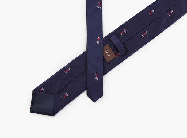 NOHR Samuel Golf Tie Marine blå 79 