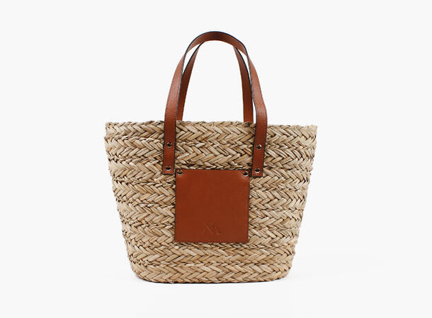 Nohr Riviera Sea Grass Tote 15 Beige 