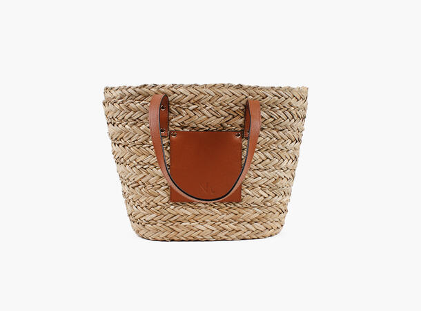 Nohr Riviera Sea Grass Tote 15 Beige 