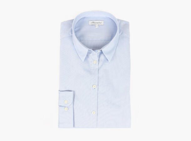 YORK ladies 100% cotton shirt 71 Lt. blue 40 