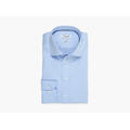 HOUSTON F.TWILL LS SKJORTE - L.BL&#197; - CF 100% cotton Non Iron  l/ erm  Custom Fit