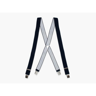 NOHR Men&#39;s Suspenders 35 mm 79 Marine Ensfarget