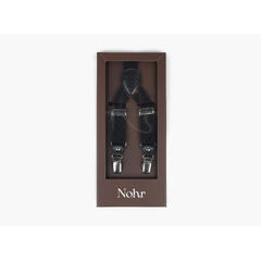 NOHR Ensfarget Bukseseler 25 mm 09 Sort