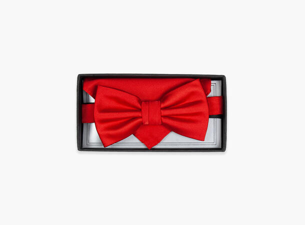 MANZINI Bowtie Flat End w/Handky Col. 45 Red 