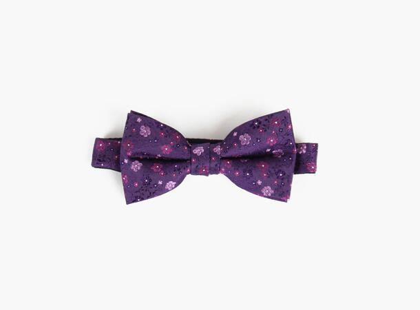 Silk bowtie W/ handky style slim 
