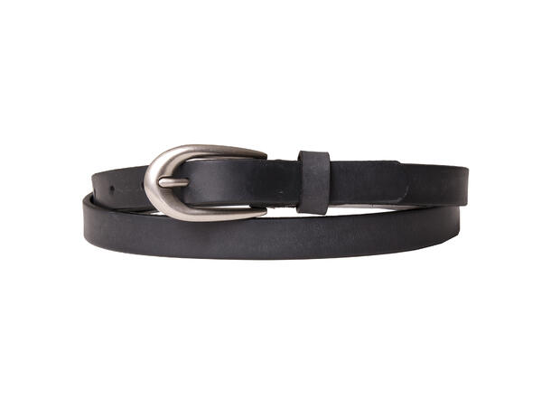 Women belt 2cm black 