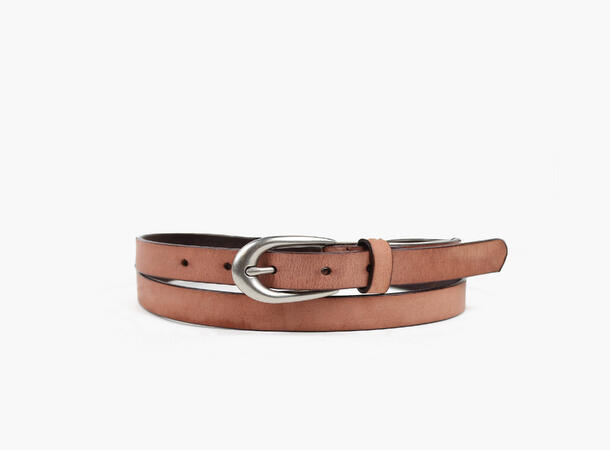 Women belt 2cm brown XL 