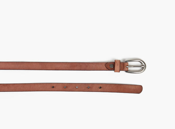 Women belt 2cm brown XL 