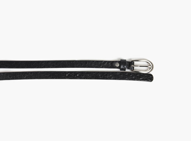 Women belt 2cm navy 