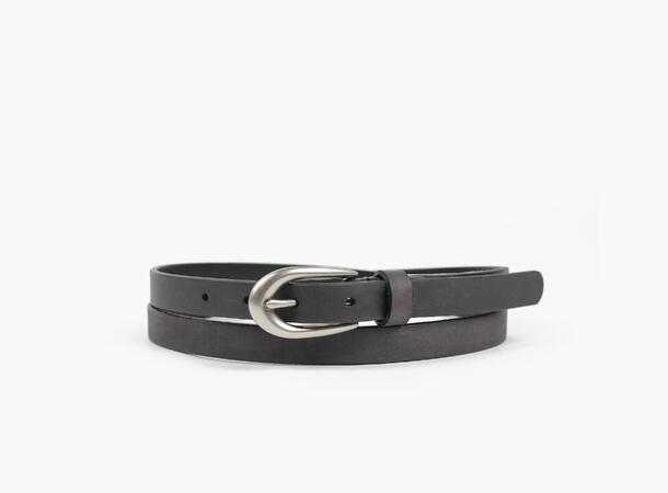 Women belt 2cm black XL 