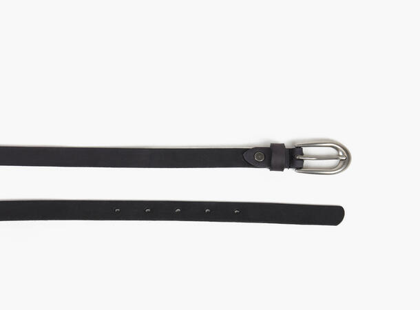 Women belt 2cm black XL 